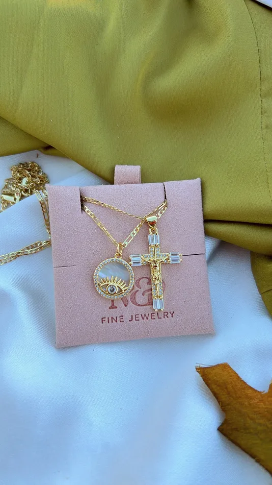 MP Jewelry Necklaces Protection Necklace Set