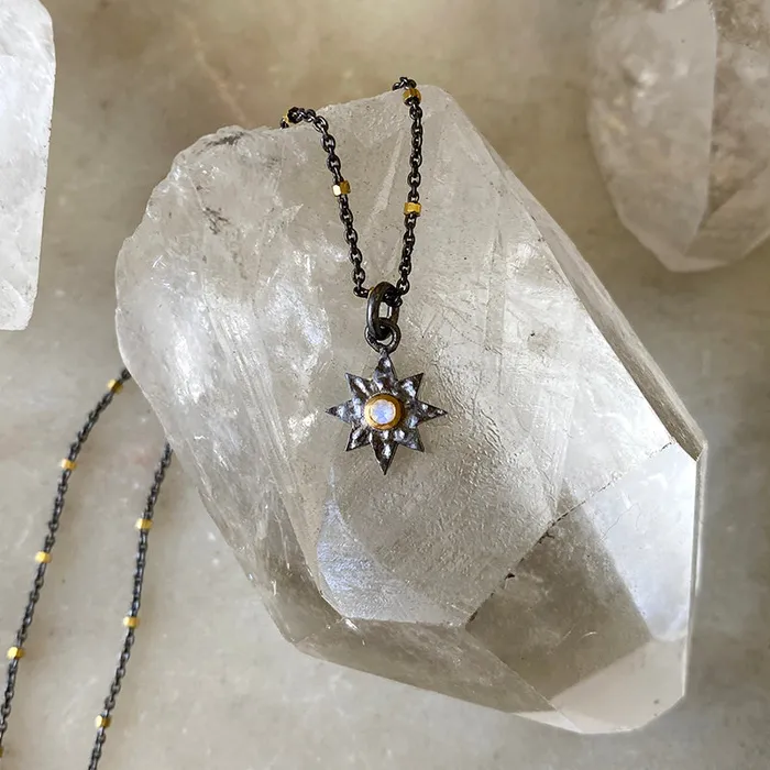 Necklaces Robindira Unsworth Rana Starburst Necklace