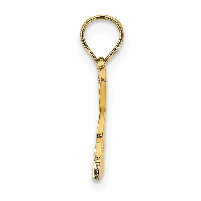 Necklaces TreasureFineJewelers 14K I HEART ST JOHN wDolphin Pendant