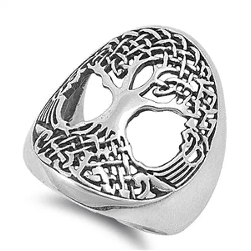 North Arrow Shop Rings Sterling Silver Tree of Life Ring Christian Women Ring with Jewelry Gift Box North Arrow Shop Rings Sterling Silver Tree of Life Ring Christian Women Ring with Jewelry Gift Box