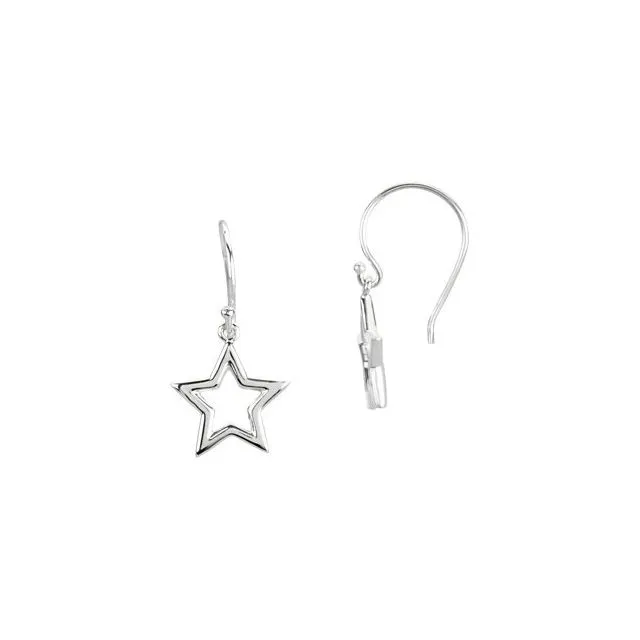 Petite Star Earrings TreasureFineJewelers Earrings