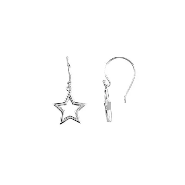 Petite Star Earrings TreasureFineJewelers Earrings