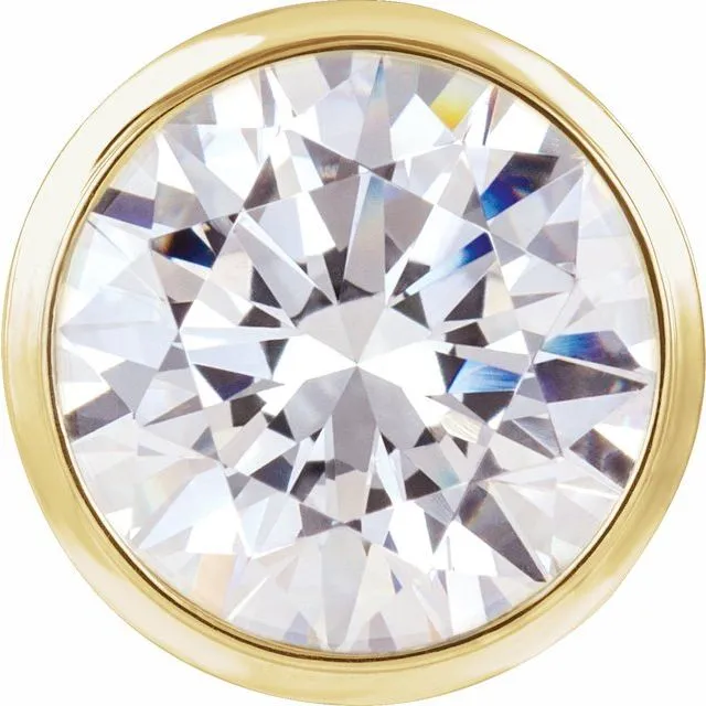 PreStyled Sets TreasureFineJewelers 14K Yellow Gold 12 CT Diamond Slide Pendant PreStyled Sets TreasureFineJewelers 14K Yellow Gold 12 CT Diamond Slide Pendant