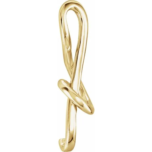 PreStyled Sets TreasureFineJewelers 14K Yellow Gold Treble Clef Pendant
