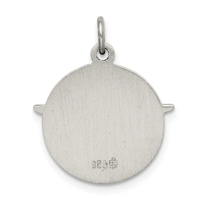Rings Sterling Silver Antiqued Holy Spirit Medal TreasureFineJewelers