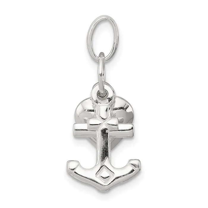 Rings Sterling Silver Faith Hope Charity Charm TreasureFineJewelers