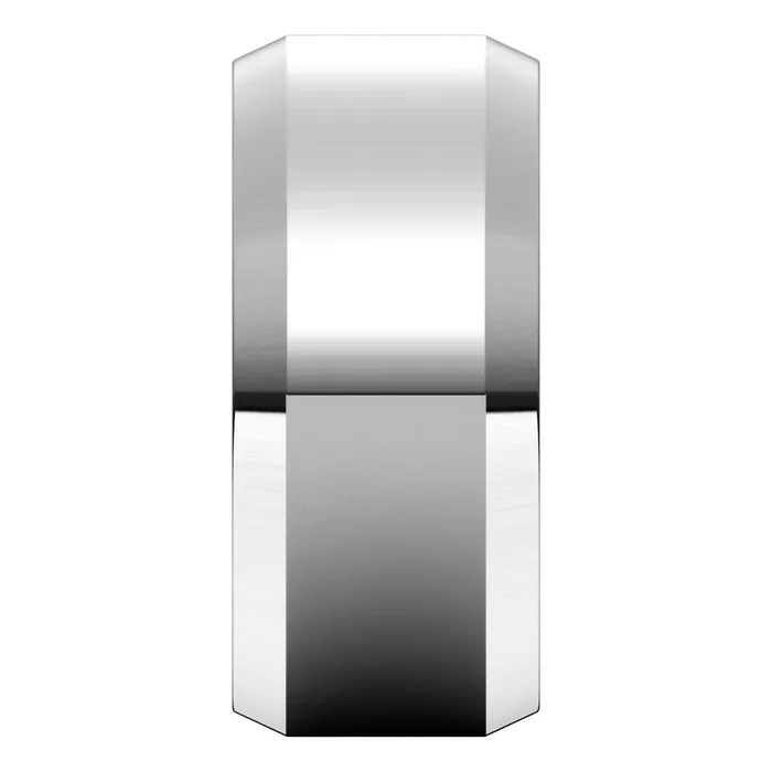 Rings TreasureFineJewelers Sterling Silver 9 mm Beveled Edge Comfort Fit Light Band