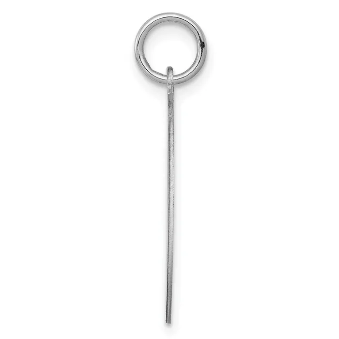 Rings TreasureFineJewelers Sterling Silver Rhodiumplated Labrador Retrieve Disc Charm