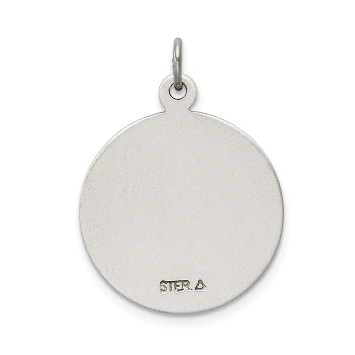 Rings TreasureFineJewelers Sterling Silver StChristopher Medal