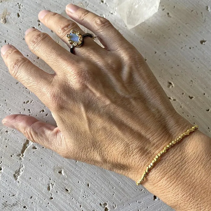 Robindira Unsworth Shimmering Gold Bracelet Bracelets