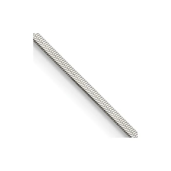 Stainless Steel Polished 18mm 22in Herringbone Chain TreasureFineJewelers Bracelets Stainless Steel Polished 18mm 22in Herringbone Chain TreasureFineJewelers Bracelets