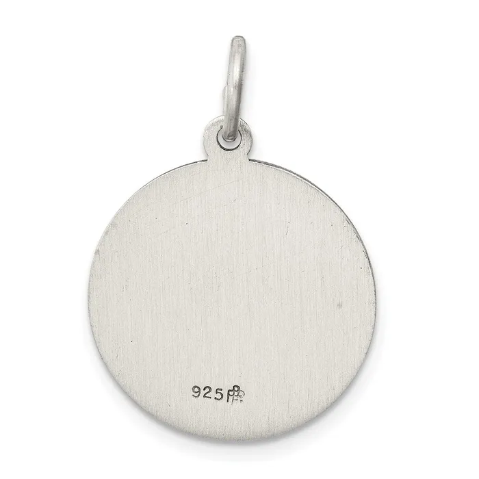 Sterling Silver Antiqued and Brushed Pope Francis Medal TreasureFineJewelers Rings