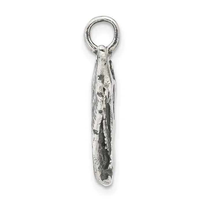 Sterling Silver Antiqued Fairy Pendant TreasureFineJewelers Necklaces