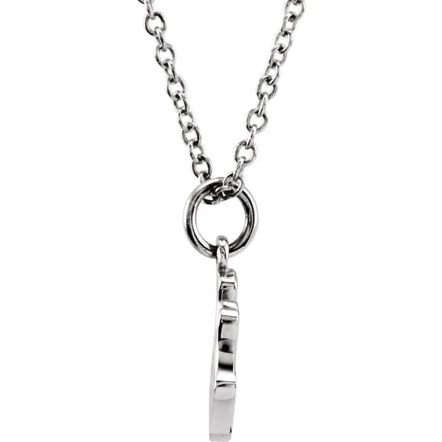Sterling Silver Crown 1618 Necklace TreasureFineJewelers Necklaces