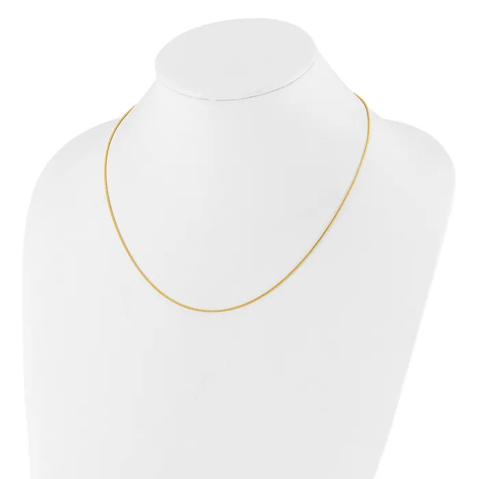 Sterling Silver Goldplated Adjustable 95mm Snake Chain TreasureFineJewelers Rings