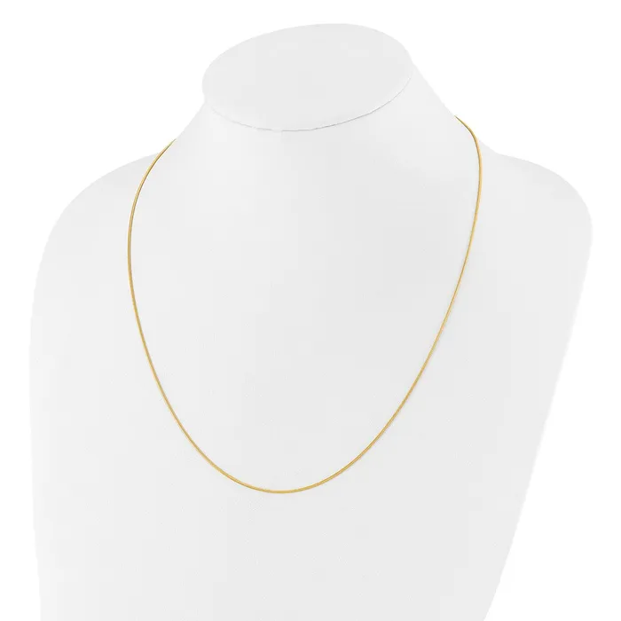 Sterling Silver Goldplated Adjustable 95mm Snake Chain TreasureFineJewelers Rings