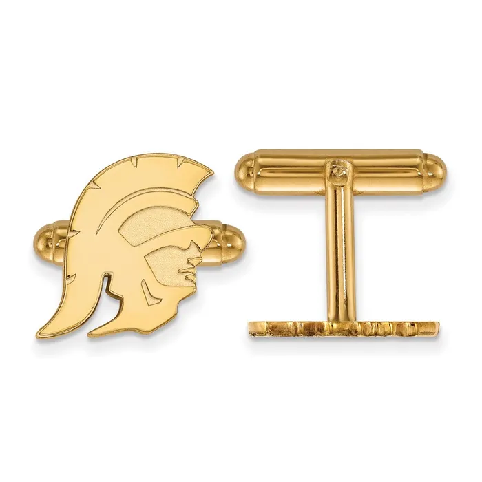 Sterling Silver Goldplated University of Southern California Trojan Cuff Links TreasureFineJewelers Rings