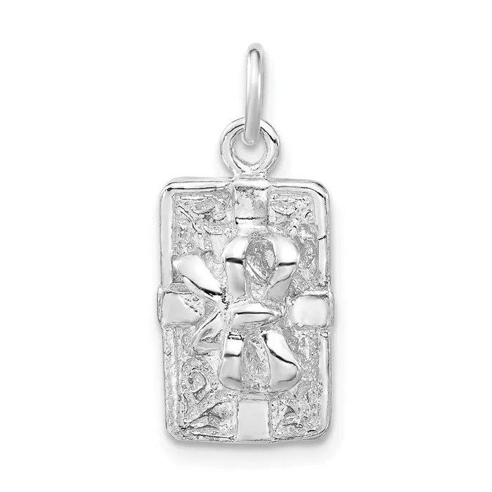 Sterling Silver Present Charm TreasureFineJewelers Rings