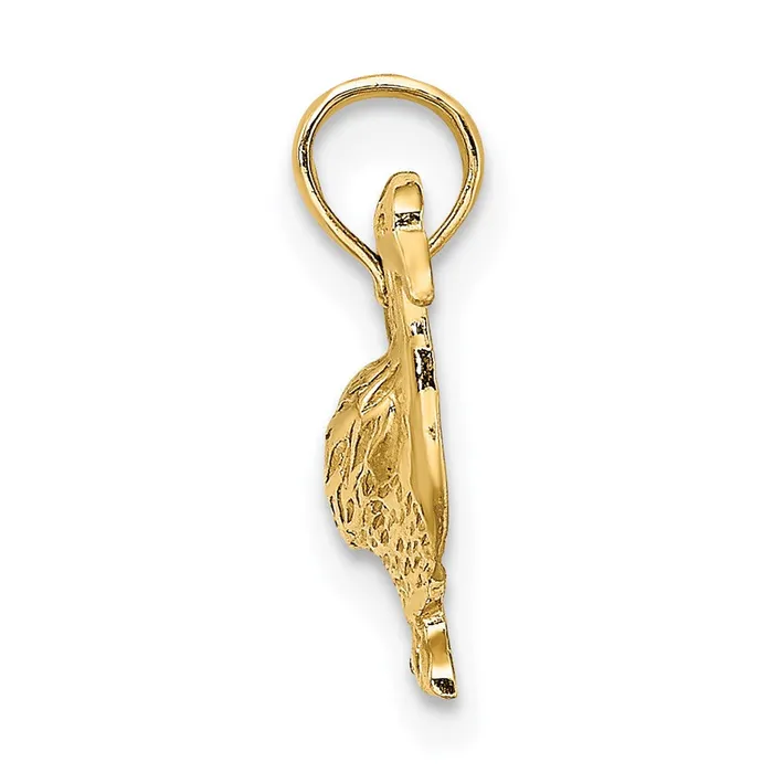 TreasureFineJewelers Charm Necklaces 14K Goose Charm