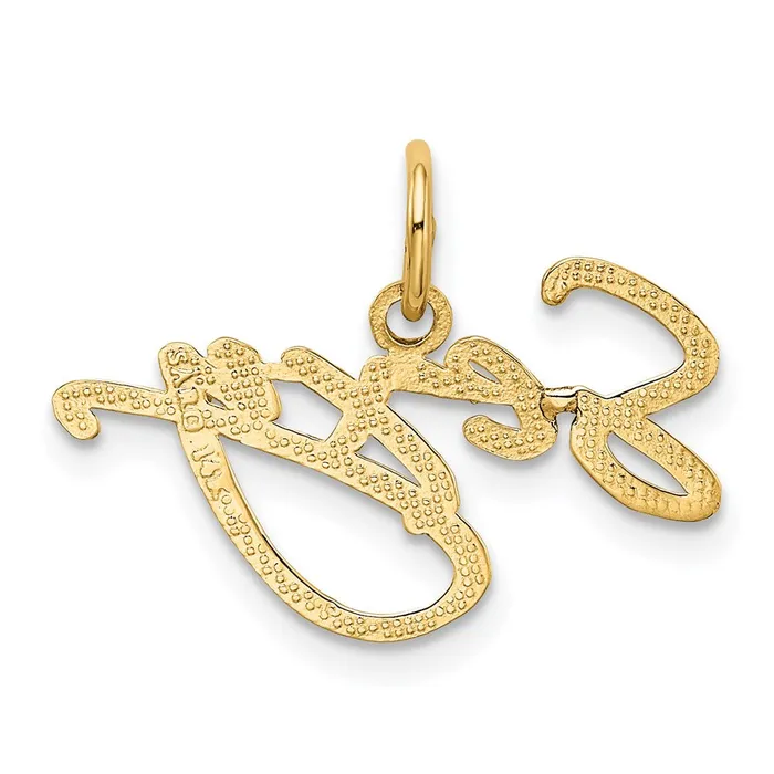TreasureFineJewelers Charm Necklaces 14K SEXY Charm