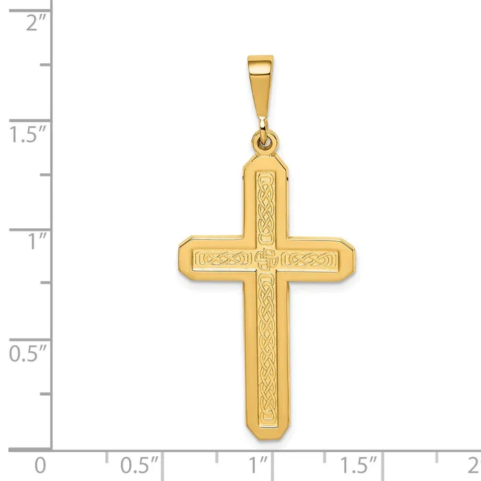 TreasureFineJewelers Necklaces 14k Cross Pendant