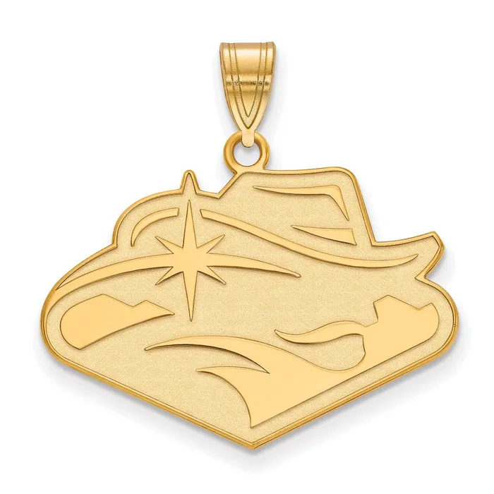 TreasureFineJewelers Necklaces Sterling Silver Goldplated University of NevadaLas Vegas Large Pendant TreasureFineJewelers Necklaces Sterling Silver Goldplated University of NevadaLas Vegas Large Pendant