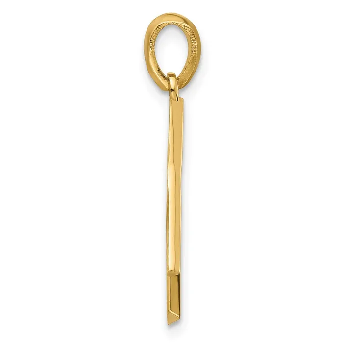 TreasureFineJewelers PreStyled Sets 14k Yellow Gold Fancy Letter K