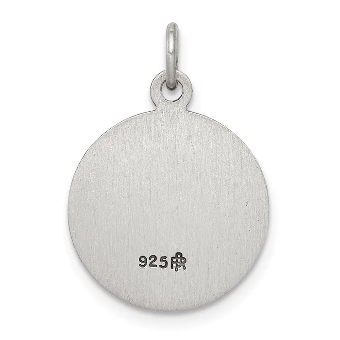 TreasureFineJewelers Rings Sterling Silver St Peregrine Medal