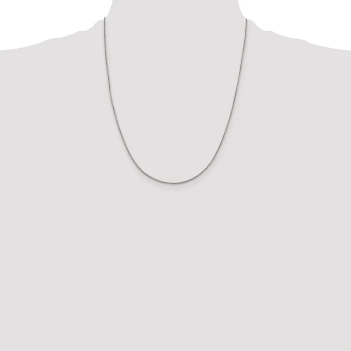 TreasureFineJewelers Sterling Silver 115mm Curb Chain Rings