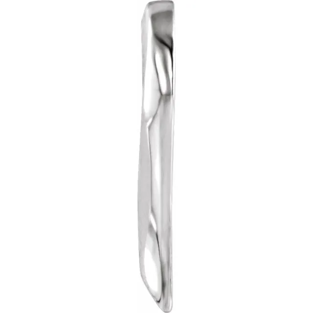 TreasureFineJewelers Sterling Silver Heart Slide Pendant Necklaces
