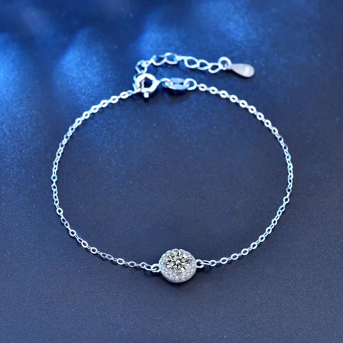 Trendolla Jewelry Bracelets Wrap Around Moissanite Bracelet