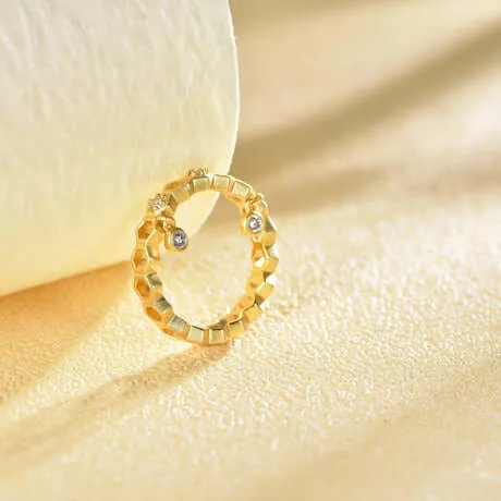 Trendolla Jewelry Rings Honeycomb With Dripping Honey Ring Kind Jewelry Highs And Lows Ring