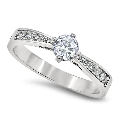 TRUE LOVE WAITS Ring 1 TIMOTHY 412 Stainless Steel with Center Stone North Arrow Shop Rings TRUE LOVE WAITS Ring 1 TIMOTHY 412 Stainless Steel with Center Stone North Arrow Shop Rings