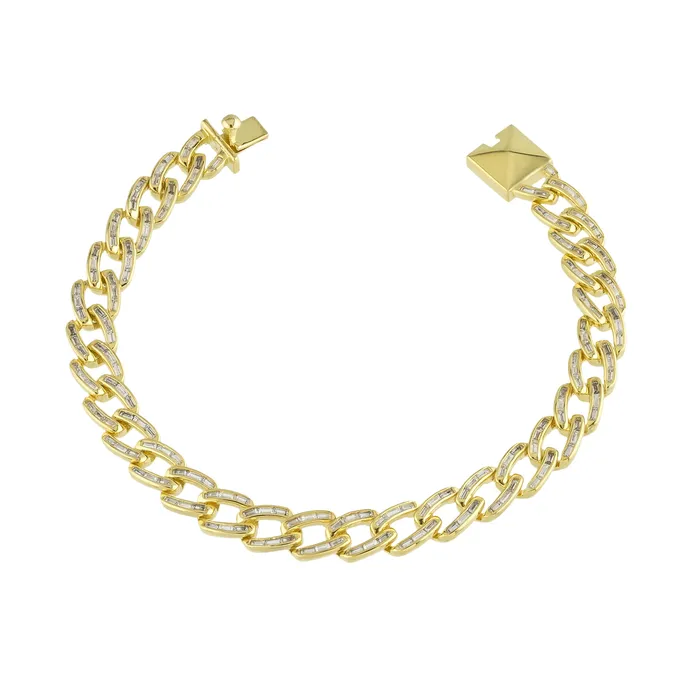 vendorunknown Bracelets Chain Gang Small Link BraceletGunmetal