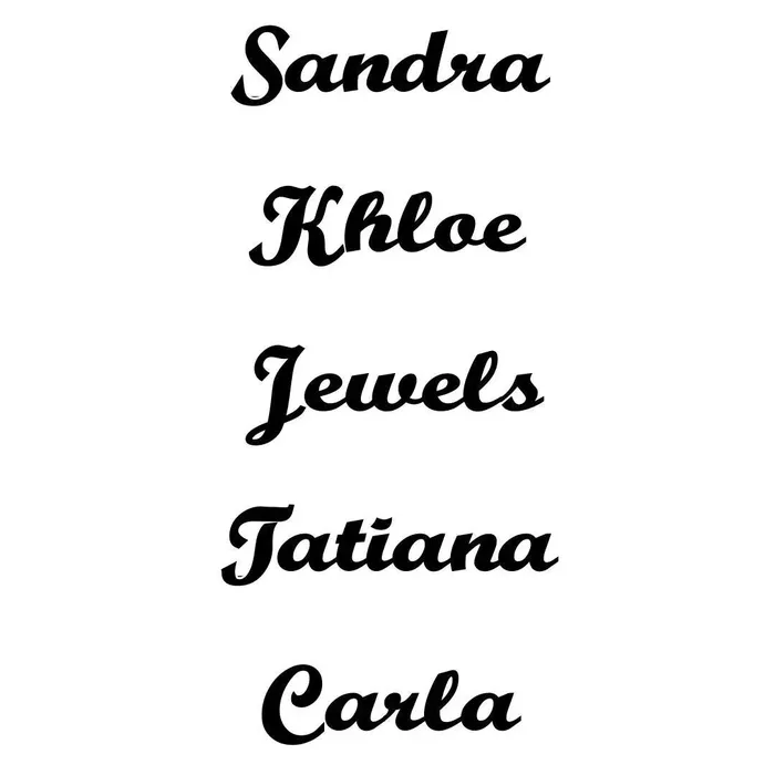 Cute Custom Necklace KHLOE JEWELS Custom Jewelry Necklaces