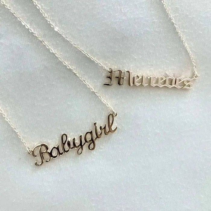 Cute Custom Necklace KHLOE JEWELS Custom Jewelry Necklaces
