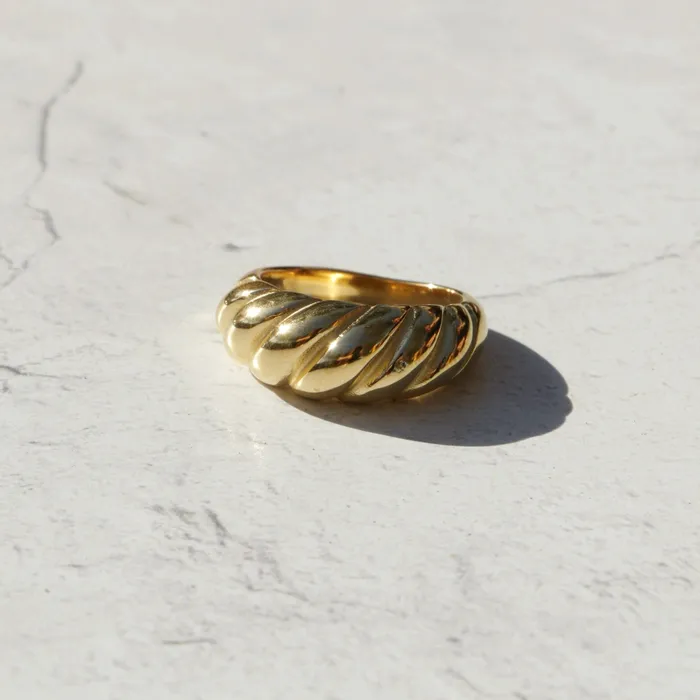 KHLOE JEWELS Crescent Ring Rings