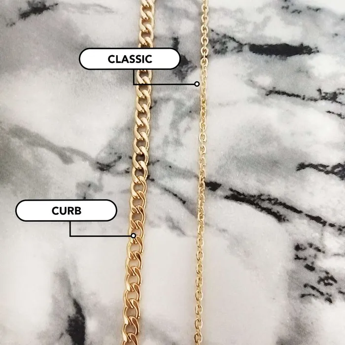 KHLOE JEWELS Custom Jewelry Necklaces Flourish Heart CZ Custom Nameplate