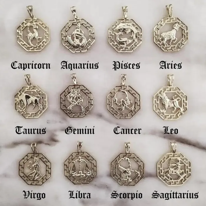 KHLOE JEWELS Necklaces Athena Zodiac Necklace KHLOE JEWELS Necklaces Athena Zodiac Necklace