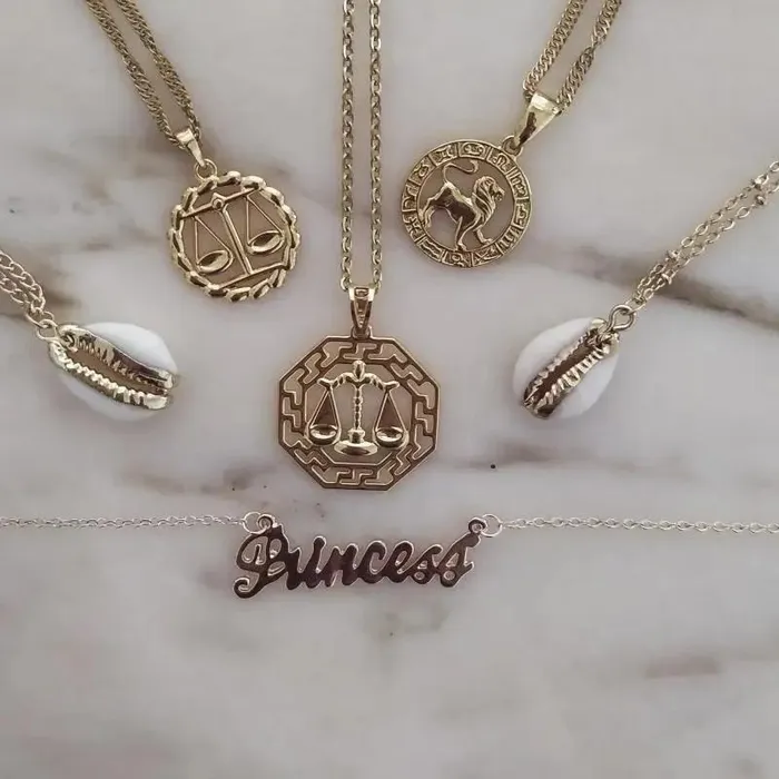 KHLOE JEWELS Necklaces Athena Zodiac Necklace KHLOE JEWELS Necklaces Athena Zodiac Necklace