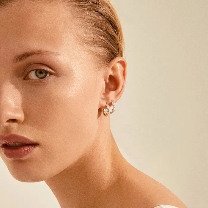 Pilgrim Zion Gold Plated Hoops PreStyled Sets