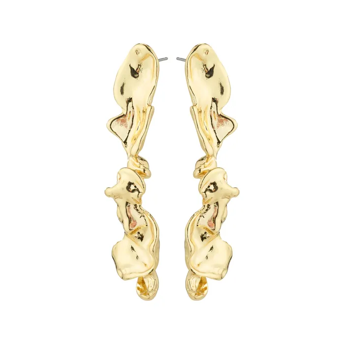 Pulse Gold Plated Earrings Pilgrim Earrings