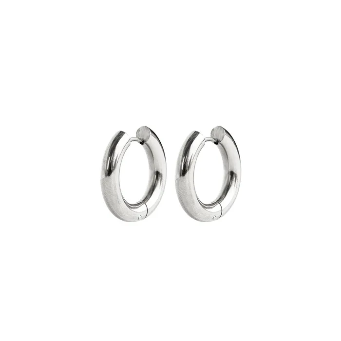 Rings WellDunn Hugo Silver Hoops