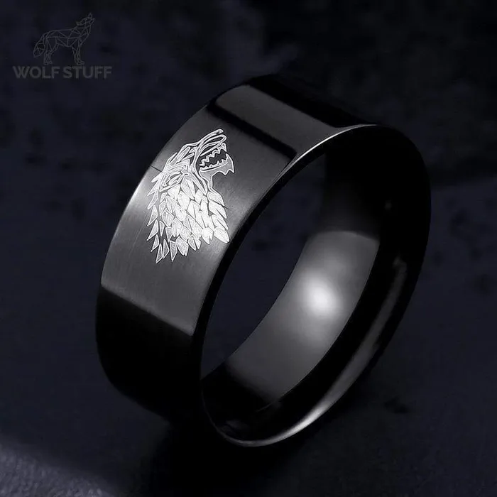 Rings Wolf Stuff Game of Thrones Ring