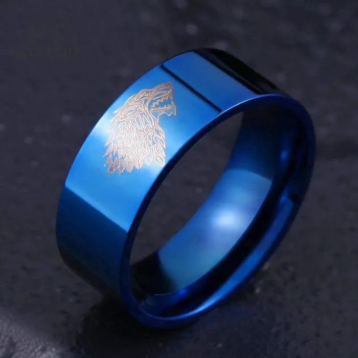 Rings Wolf Stuff Game of Thrones Ring