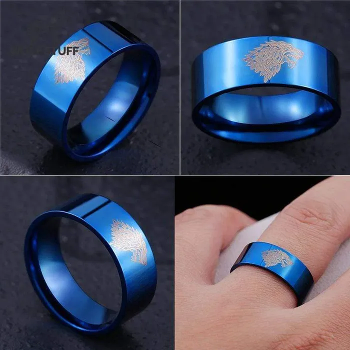 Rings Wolf Stuff Game of Thrones Ring