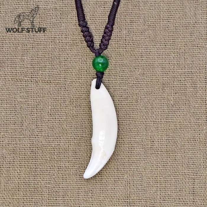 Wolf Stuff Necklaces Animal Tooth Necklace