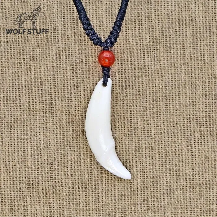 Wolf Stuff Necklaces Animal Tooth Necklace