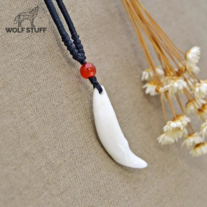 Wolf Stuff Necklaces Animal Tooth Necklace