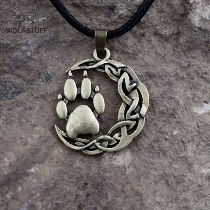 Wolf Stuff Necklaces Celtic Moon Necklace